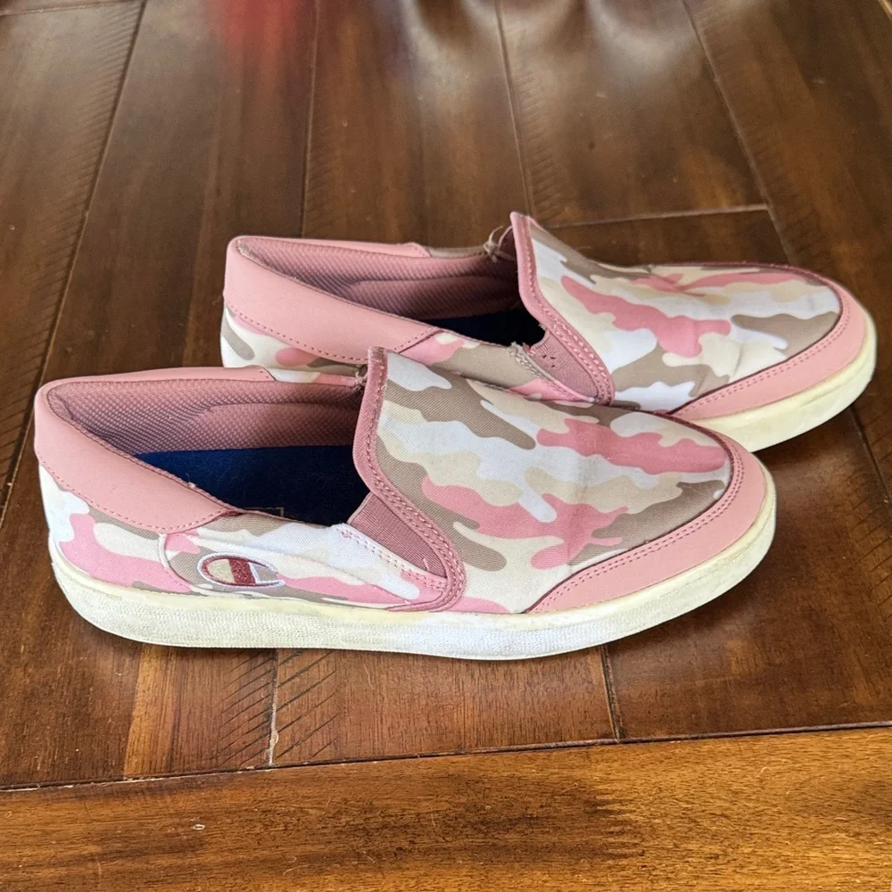 Champion Camouflage Pink and Tan Loafers